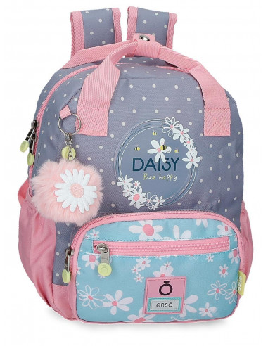 MOCHILA ADAP.28CM.ENSO DAISY AZUL